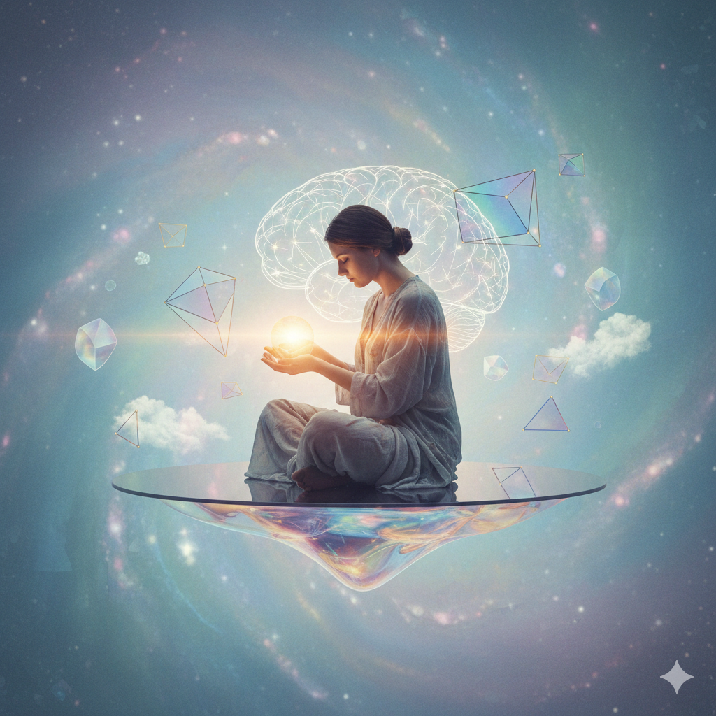 Cartel de la conferencia: El secreto de la calma mental