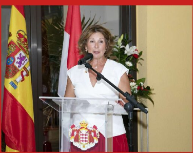 Cartel del acto: Principado de Mónaco — 26 de febrero de 2026, 19:00 h