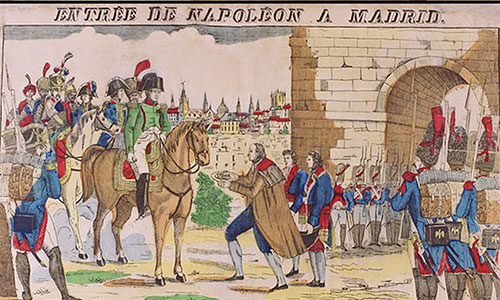 Diciembre de 1808. Napoleón en Madrid