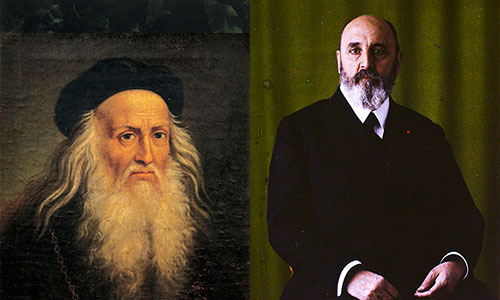 Leonardo da Vinci y Leonardo Torres Quevedo