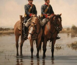 La Guardia Civil en la pintura de Ferrer-Dalmau.