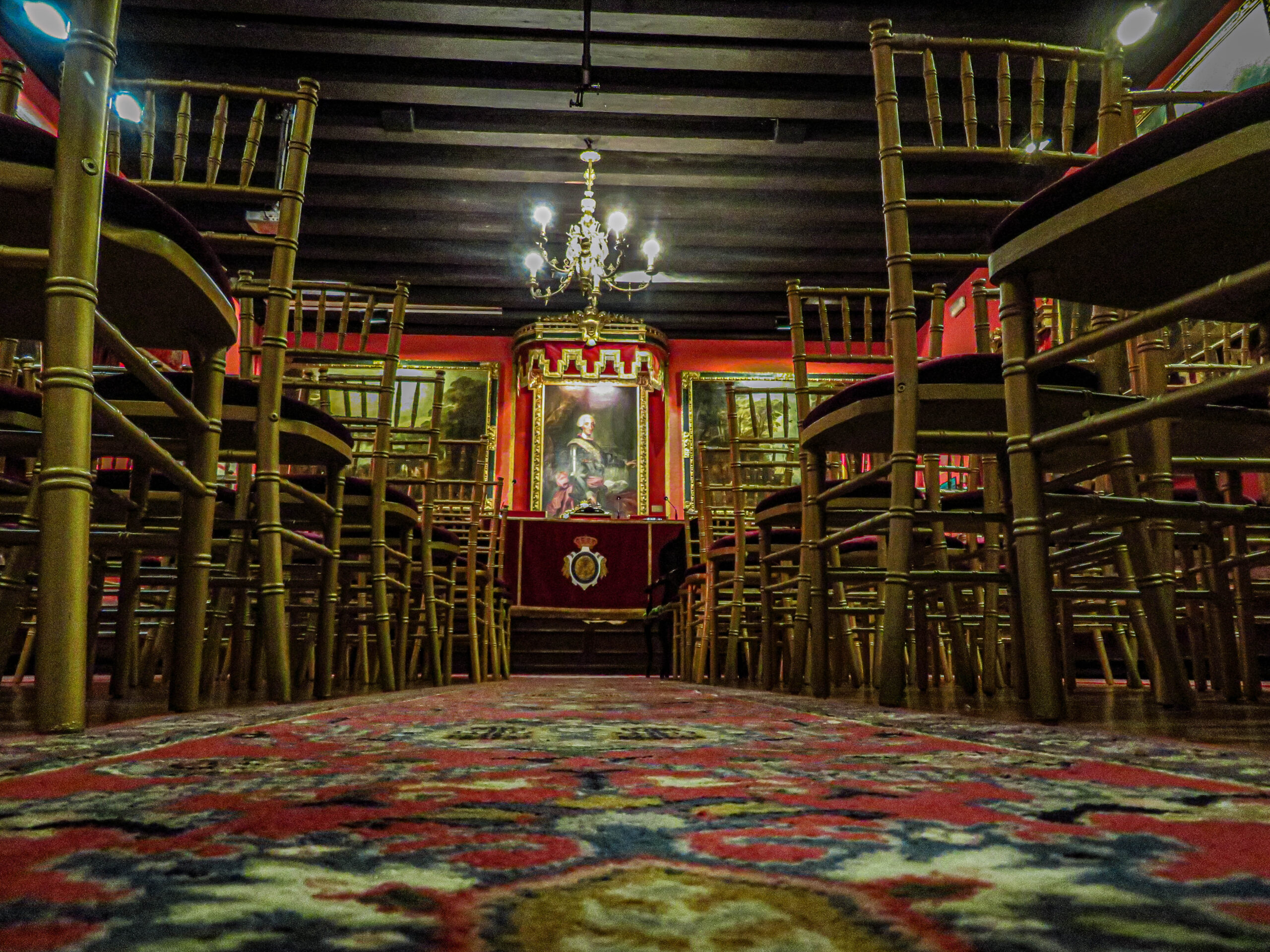 Salón de actos de la Real Sociedad Económica de Matritense
