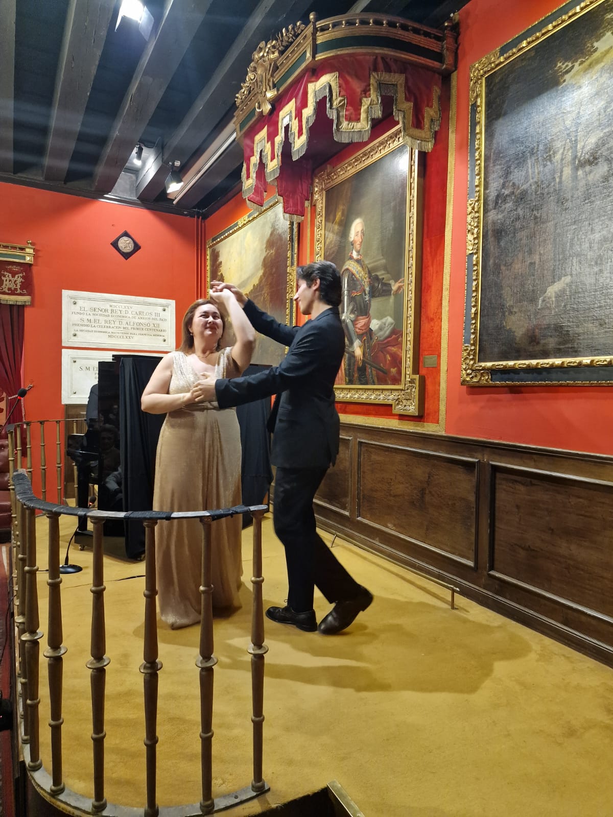 Asistentes evento Real Sociedad Económica Matritense