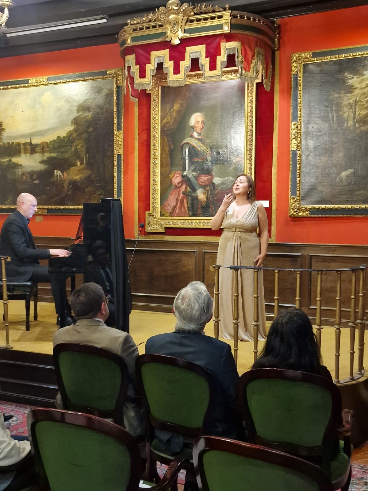 Encuentro institucional Matritense asistentes en Lujanes