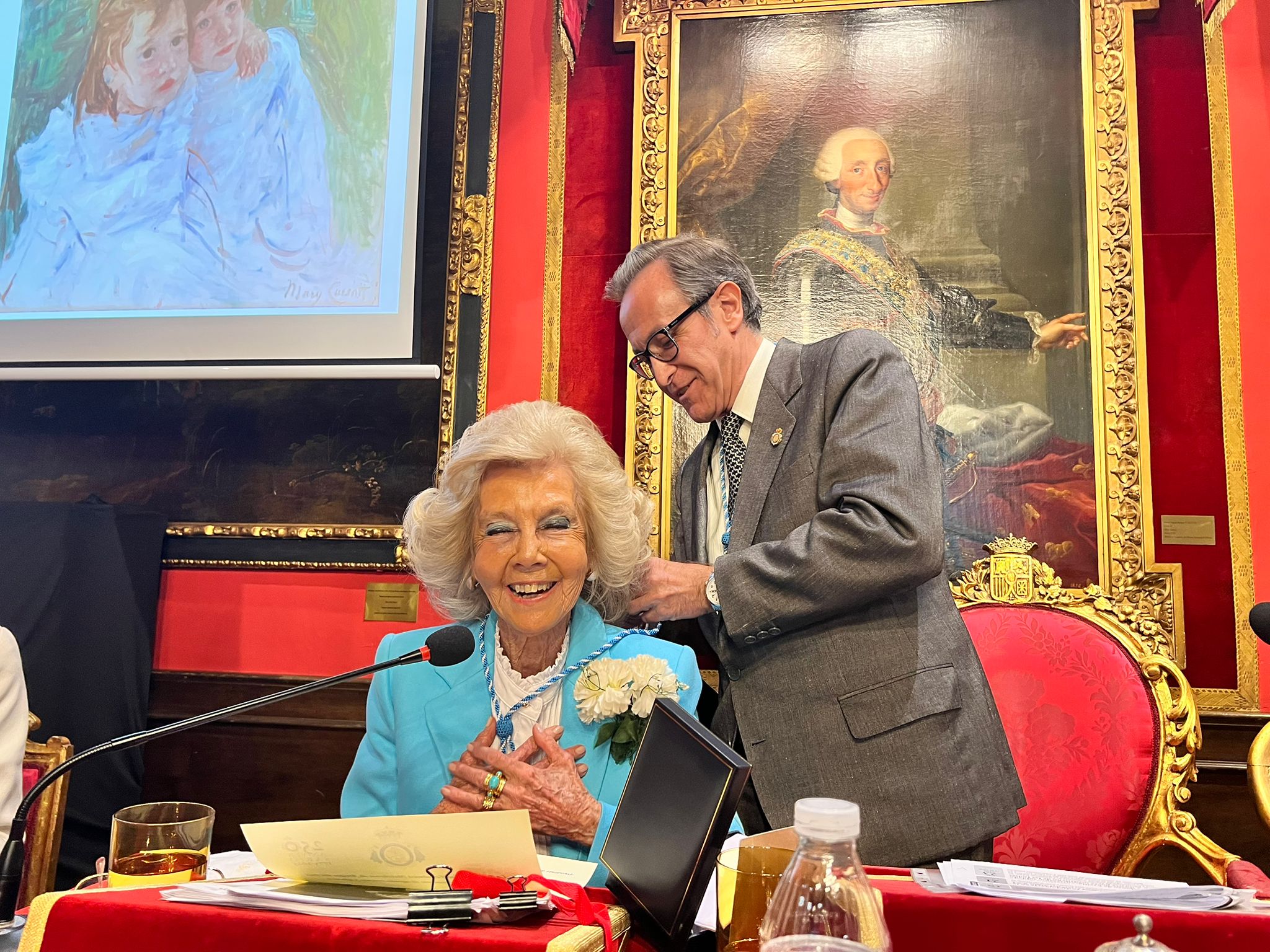 Acto académico en Torre de los Lujanes Matritense