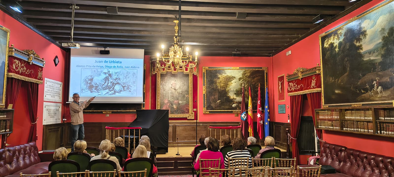 Visita guiada en la Real Sociedad Económica Matritense de Amigos del País