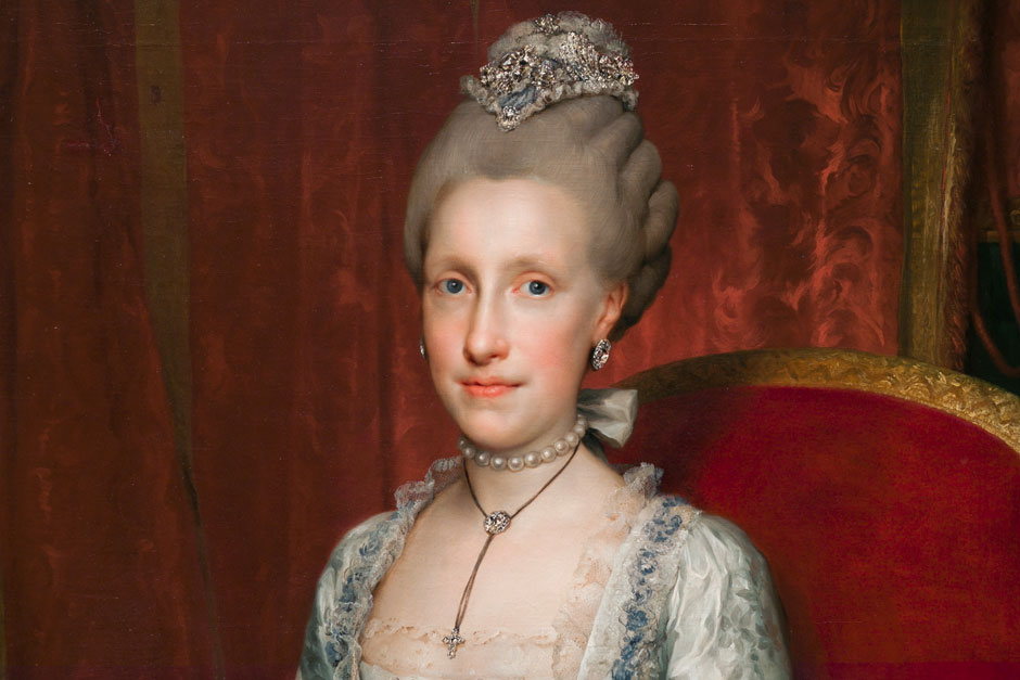 Retrato de M.ª Luisa de Borbón.